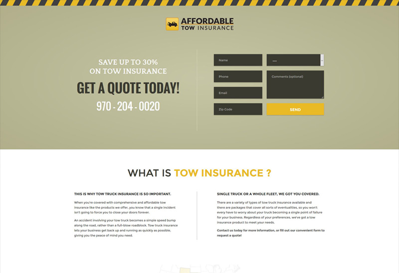 Affordable Tow Insurance