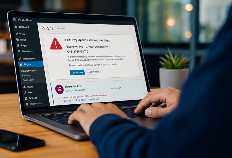 Critical Elementor Pro Vulnerability