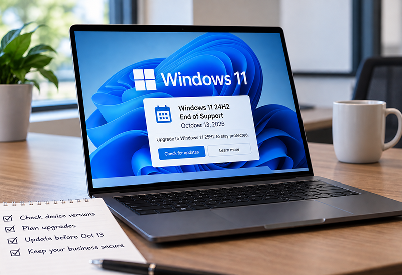 Windows 11 24H2 Support Ends in October